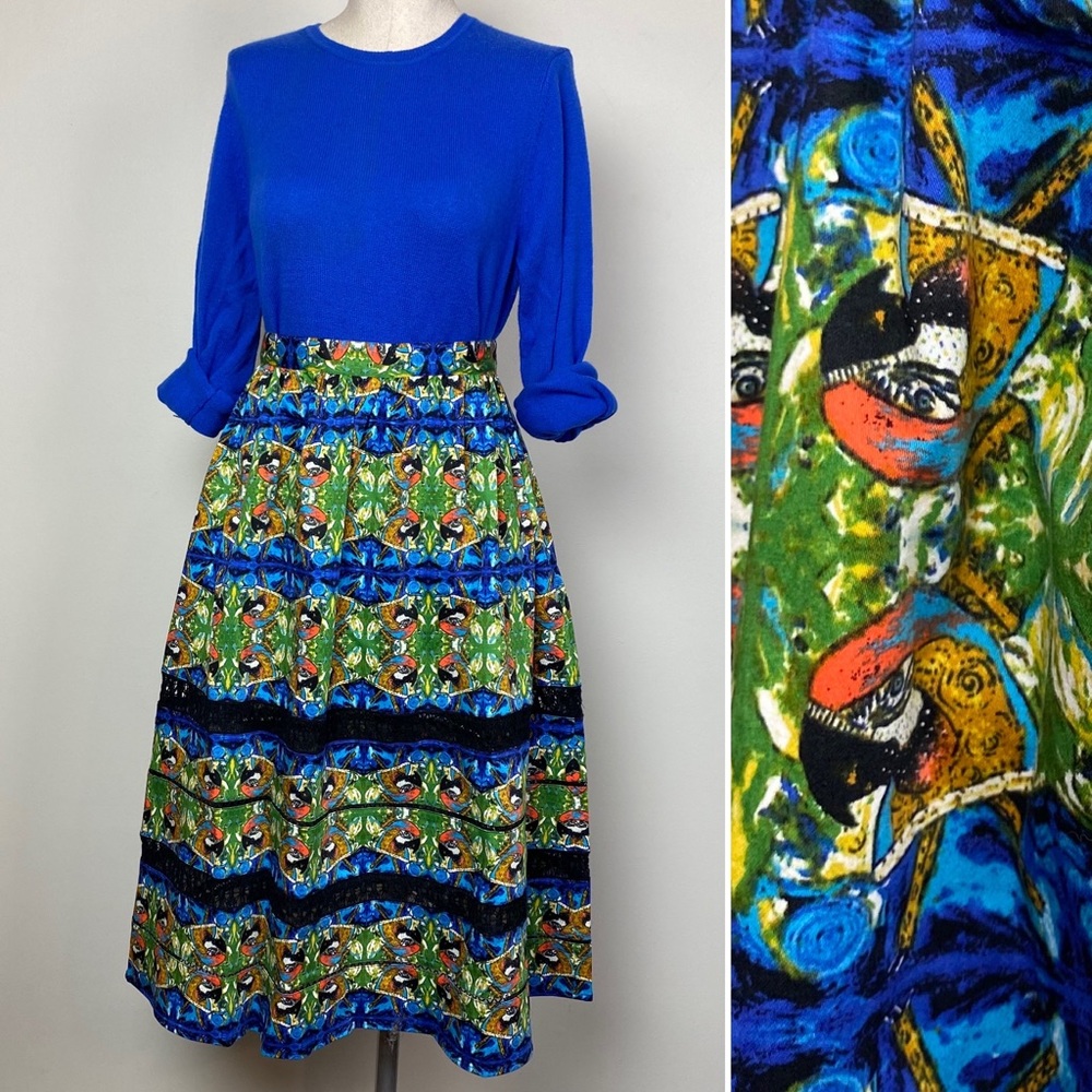 Sam Edelman Parrot Skirt